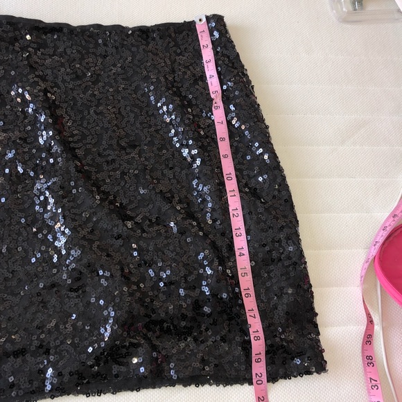 Black Sequin Tahiti Skirt - Picture 4 of 4